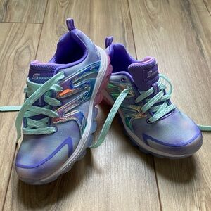 Girls’ S Sport by Skechers Jalisa Sneakers Purple Glitter